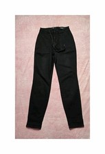 Judy Blue Black Denim Jogger Thick Stretch Workwear Pants Size 5 27x30
