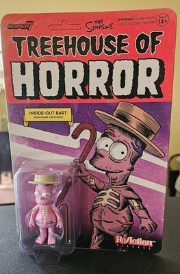 The Simpsons Super 7 ReAction Figure Inside Out Bart THOH