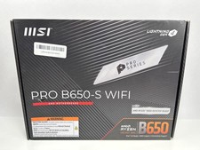 MSI PRO B650-S WiFi AM5 DDR5 ATX Motherboard WiFi 6E Bluetooth 5.3 2.5G LAN