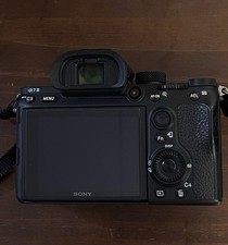 Sony Alpha a7iii with 85mm f/1.8 Lens, External Flash and 3 SD Cards
