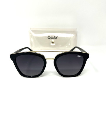 Quay Women s Sweet Dreams Sunglasses Black Smoke One Size Used