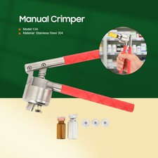 13mm Vial Crimper Manual Sealer Hand Sealing Machine Vial Bottle Crimper