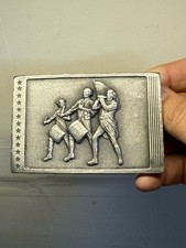 Vintage 1976 Bicentennial Spirit of America Belt Buckle 1776 Patriotic USA Metal