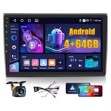 Fuluku 4+64g Android Autoradio per Fiat Bravo 2008 2009 2010 2011 2012 - Miniatura 1