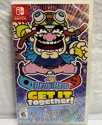 Warioware: Get It Together! Nintendo Switch Brand New (Multiplayer, Party,  2021)