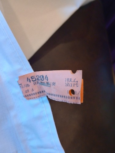 Puritan 18.5 Big Button Down Collar Pocket 65% Polyester 35% Cotton Shirt - Picture 5 of 5