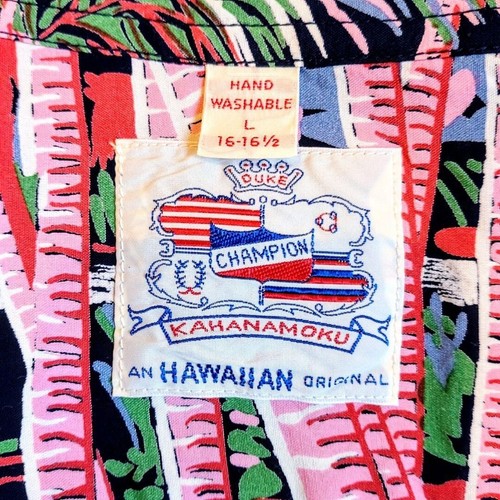 Aloha shirt DUKE KAHANAMOKU Size:L - Picture 13 of 17