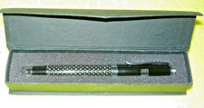 NEW BEAUTIFUL BLACK PEN WITH "P" ON THE COVER WITH CASE