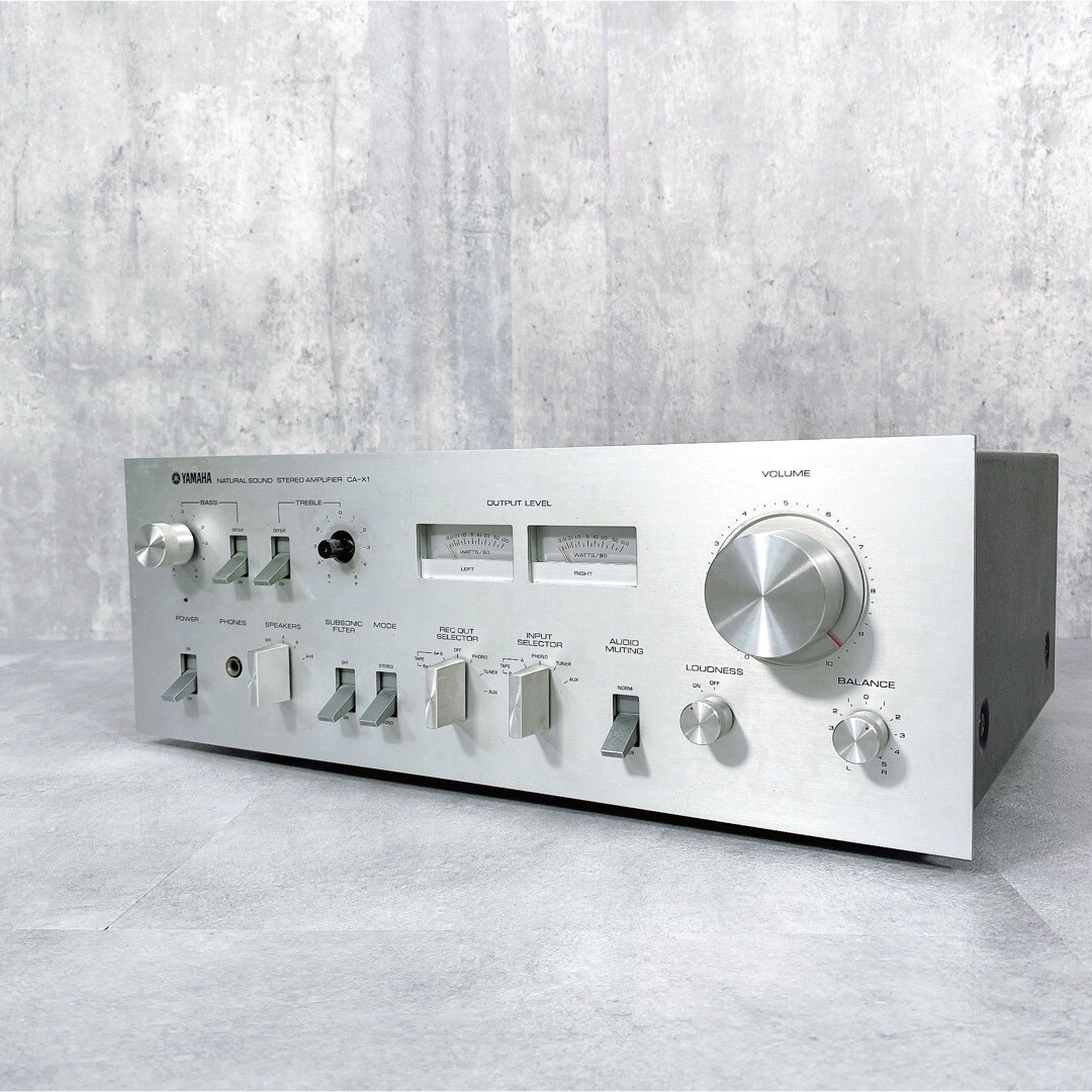 YAMAHA ヤマハ プリメインアンプ CA-X1 YAMAHA CA-X1 Integrated amplifier 105W AC100V Premain Amp