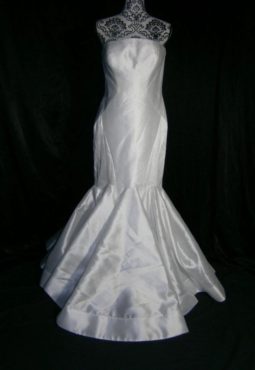 Truly zac posen store satin wedding dress
