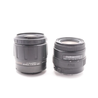 Tamron AF Aspherical 28-80mm f/3.5-5.6 & Sigma AF DL 35-70mm - beide Canon AF -
