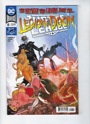 Justice League # 8 DC Universe Batman Who Laughs/Legion of Doom (2018) NM New