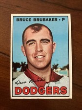 1967 Topps #276 Bruce Brubaker Dodgers EX/NM++