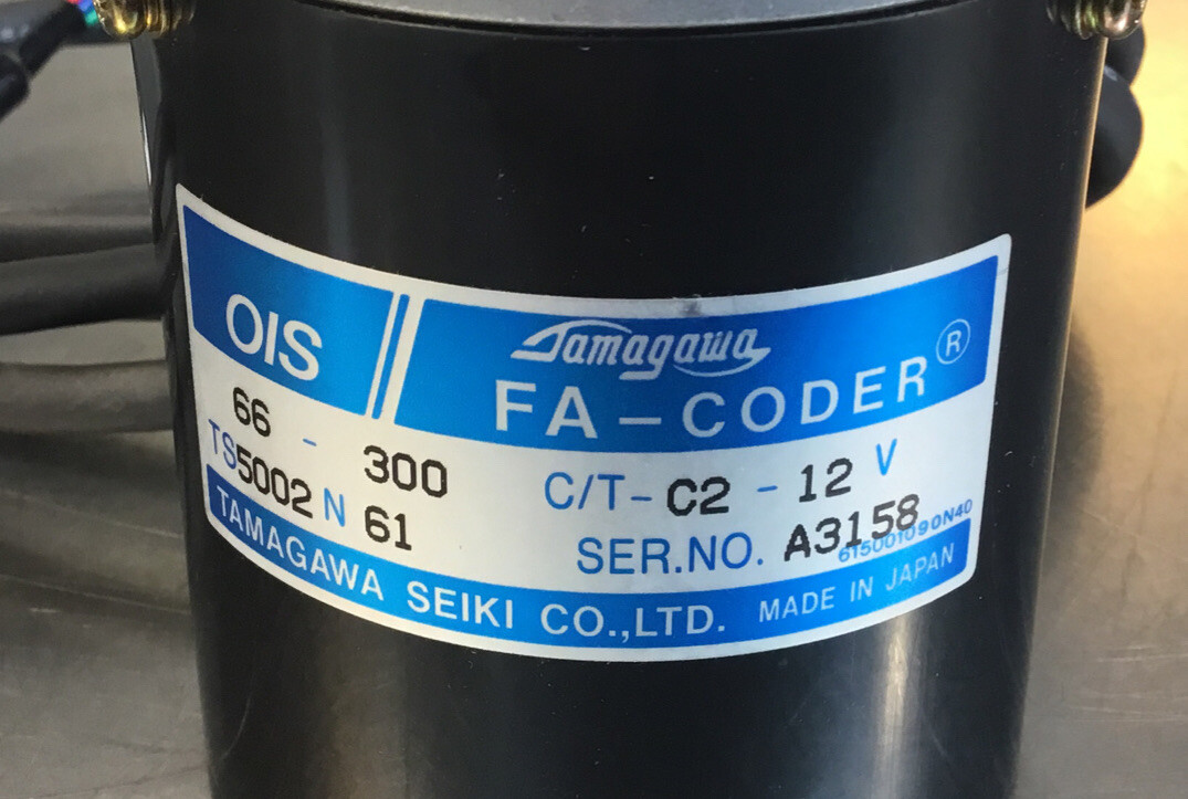 TAMAGAWA TS5002N61 / 66-300C/T-C2-12V FA-Coder 3E-19 | eBay TAMAGAWA TS5002N61 / 66-300C/T-C2-12V FA-Coder 3E-19 | eBay