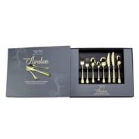 Arthur Price Champagne Avalon 44 Piece Cutlery Set Stainless Steel 18/10