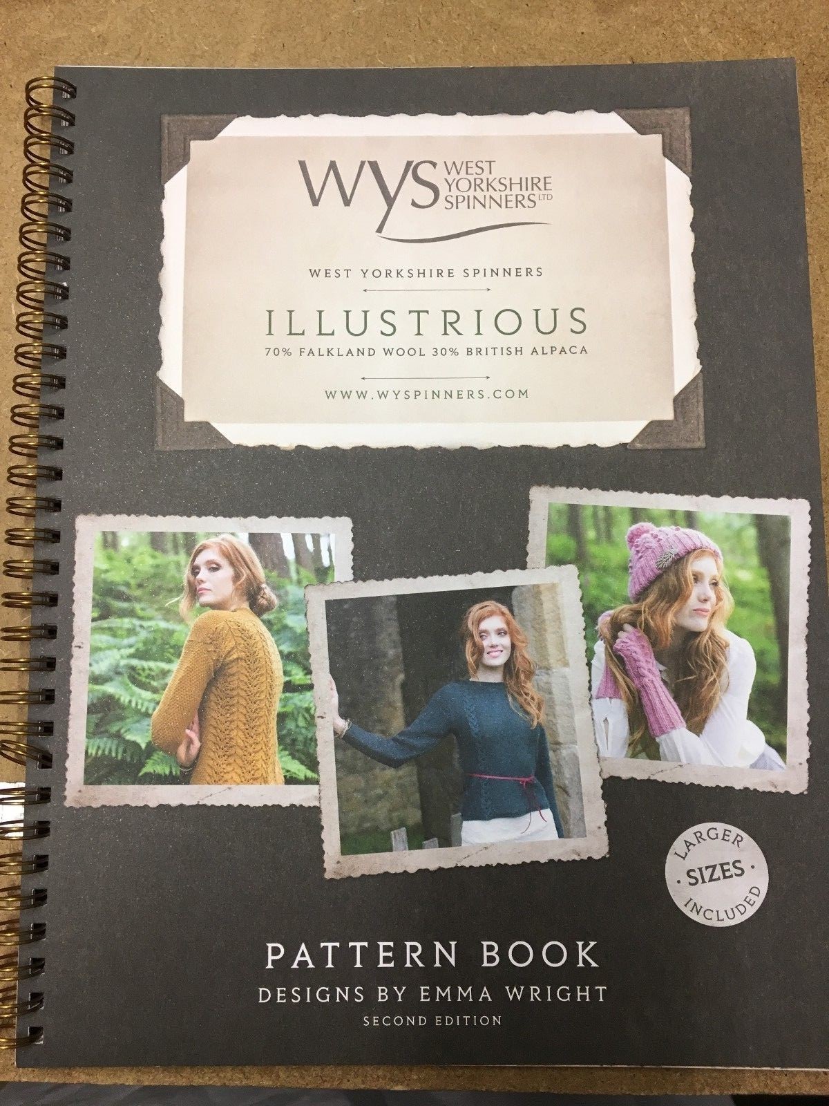 West Yorkshire Spinners 'Illustrious' Knitting Pattern Book