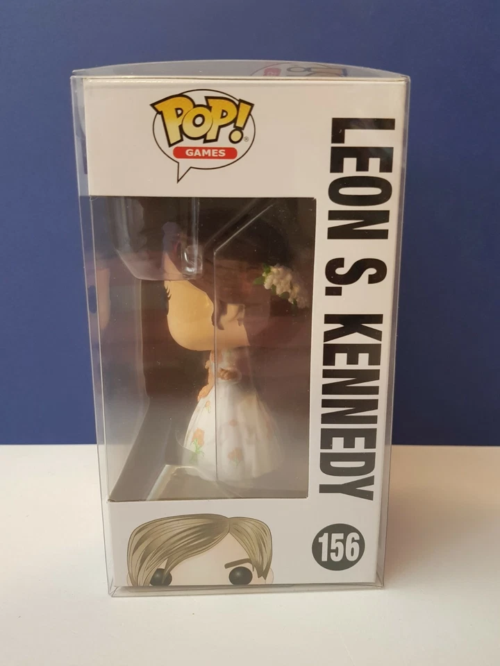 POP FAUTÉE Erreur d'Usine Boîte n°156 LEON S. KENNEDY avec figurine n°247 BELLE - Photo 2/4