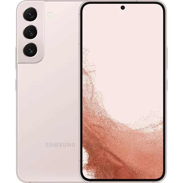 Samsung Galaxy S22+ SM-S906U T-Mobile Unlocked 128GB Pink Gold Good