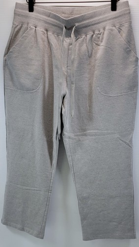 Woman Everlast Sport Gray Sweatpants Large Cotton Polyester - Picture 3 of 8