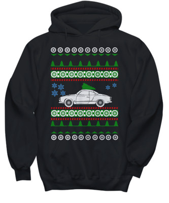 1972 Kharman Ghia Ugly Christmas Sweater Sweatshirt - Hoodie