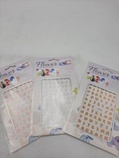 Pack of 3 Nail Dried Flowers for Nail Art