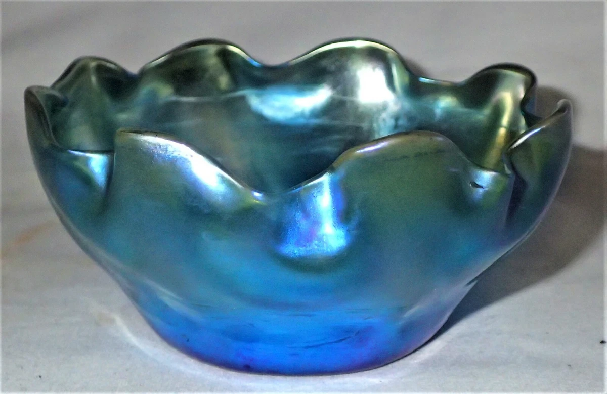 Tiffany Salt Cellar Art Glass for sale | eBay