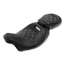 One Piece Driver & Passenger Seat Two Up Fit For Harley Road Glide 2009-2023 21