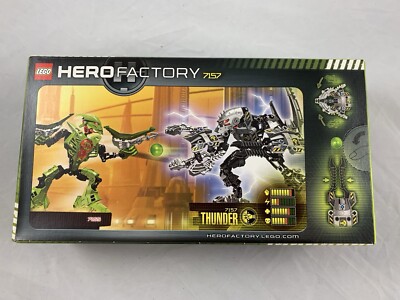 Lego Bionicle Hero Factory 7157 Thunder New Mint Sealed Box!!! | eBay