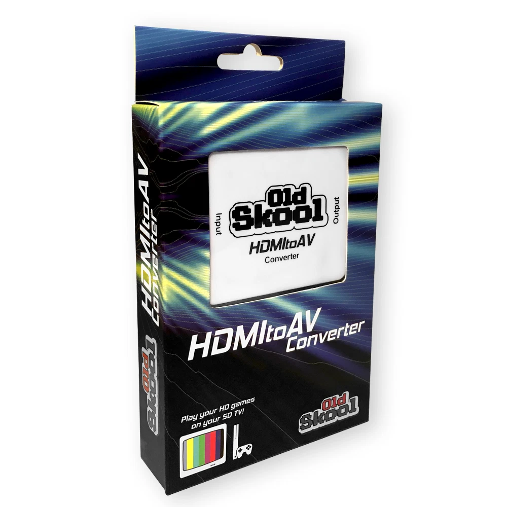 Old skool av hotsell to hdmi converter