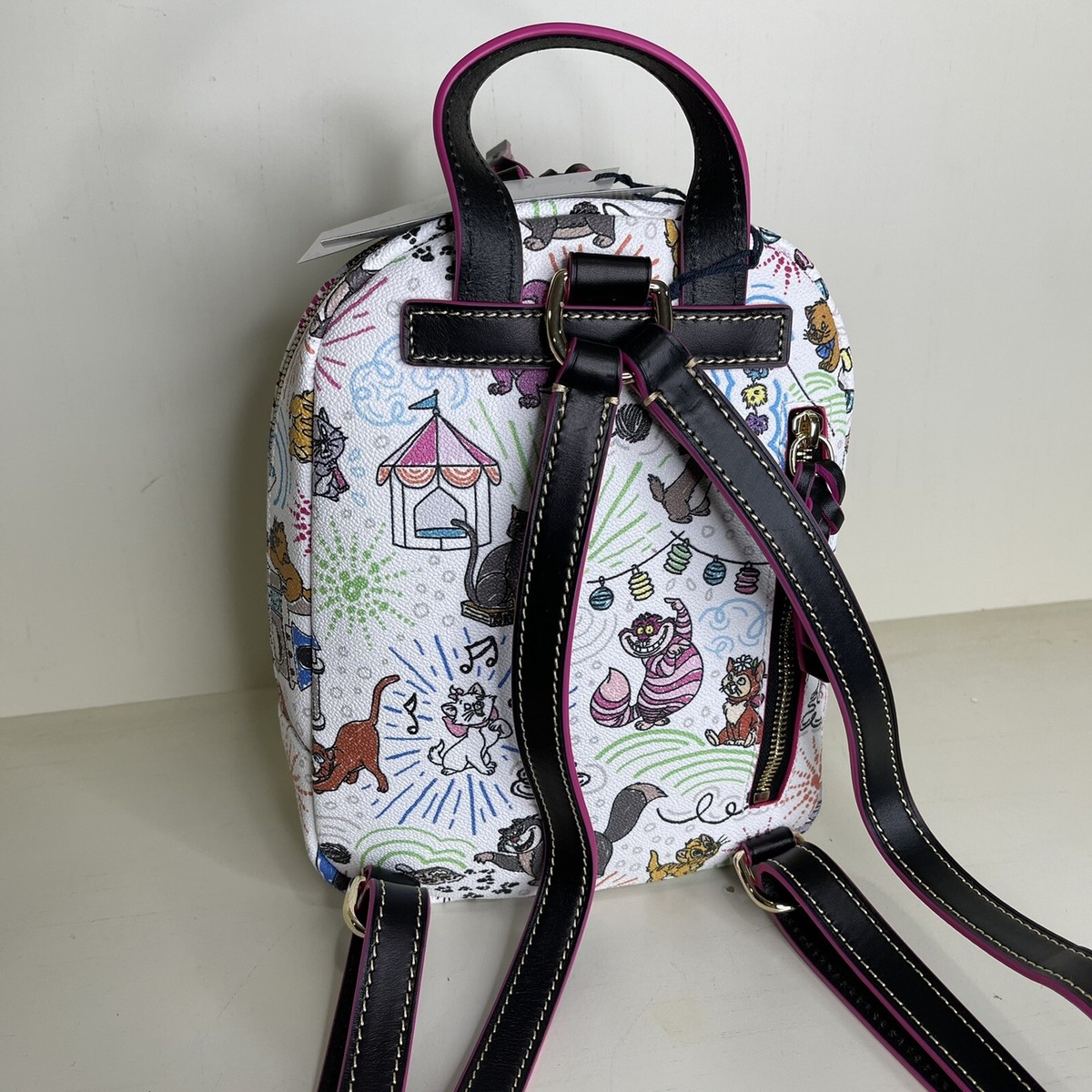 Dooney & Bourke Multicolor Cat Print Backpack Dooney & Bourke Disney  main image 3