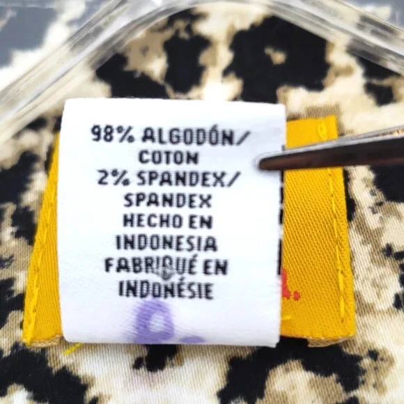 Ruby Rd Women's Tan, Brown And Black Animal Print Blazer/Jacket Size (14) - Image 4 of 4