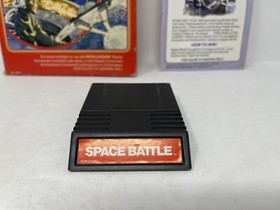 Intellivision Space Battle Complete In Red Box CIB w/ Manual - Tested