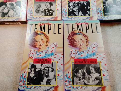 Vintage Shirley Temple 14 VHS Lot (VHS, 1980's) Playhouse Video - Picture 6 of 6
