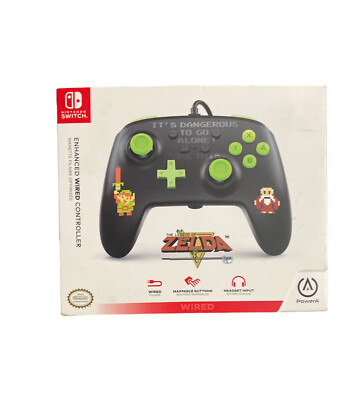 PowerA Nintendo Switch The Legend Of Zelda Enhanced Wired Controller Brand New