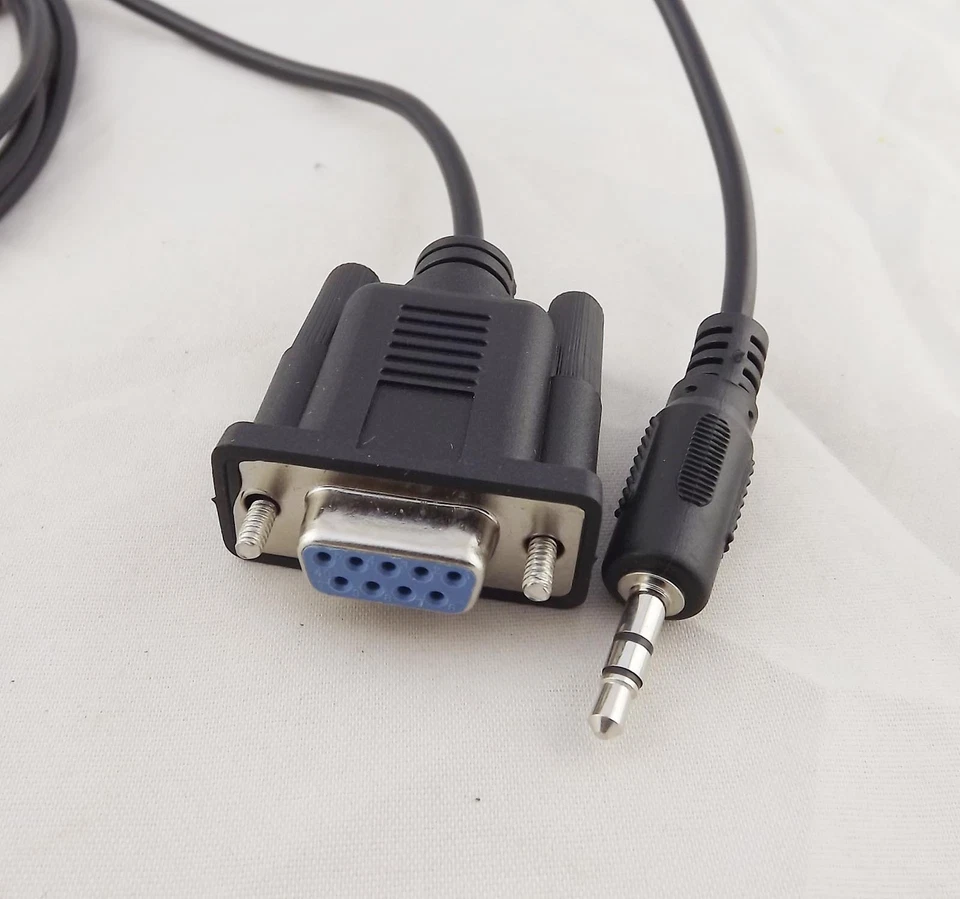 10x DB9 9 Pin Female To TRS 3.5mm Male Stereo Serial Data Converter Cable 6Ft - Image 3 of 4