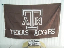 Texas A&M University Aggies Premium 3x5 Feet Flag Banner Gig Em