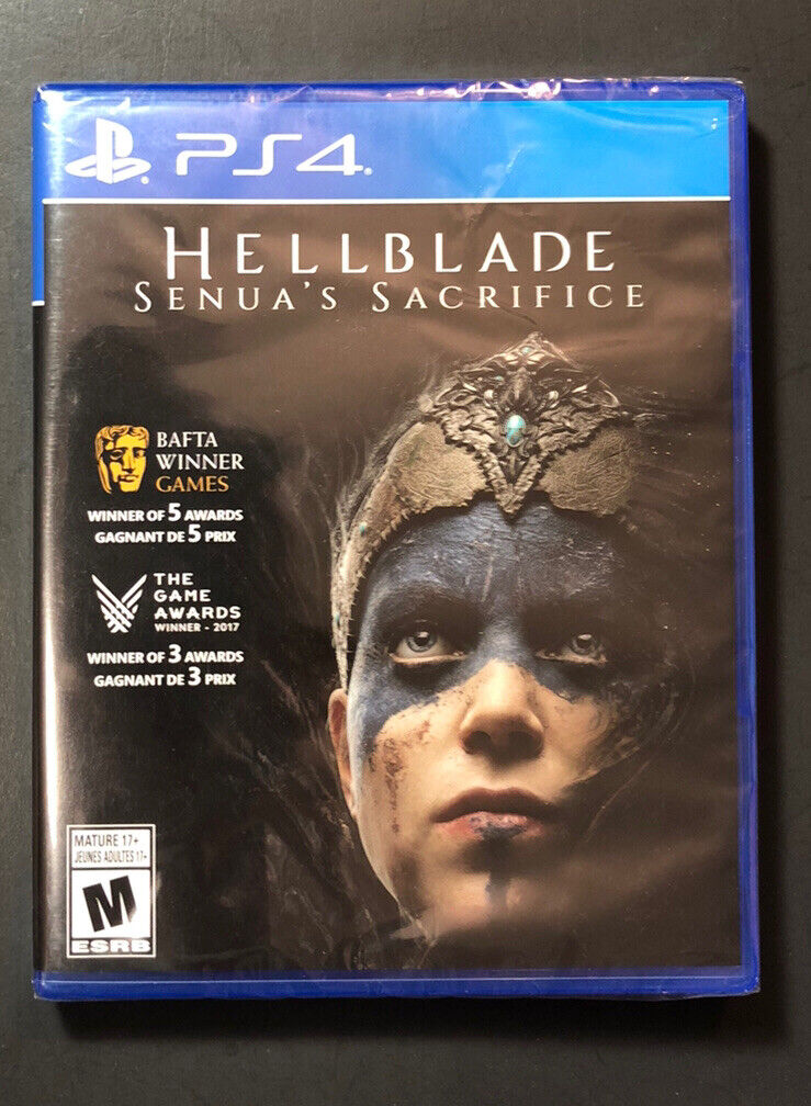 Hellblade: Senua's Sacrifice PS4 PAL Replacement Box Art Insert Inlay Cover  Only