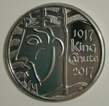 2017 King Canute BU £5 coin - Five Pound - Brilliant Uncirculated, From Annual 