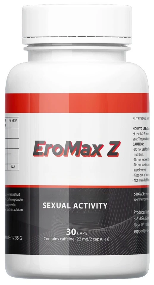 (2.282,86€/Kg) EroMax Z Kapseln - 30 Kapseln