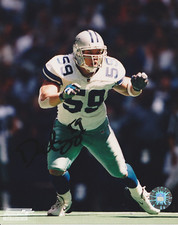 Dat Nguyen Autographed 8x10 Dallas Cowboys Free Shipping F917