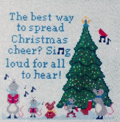Christmas Cheer-SIster Lou Stitches