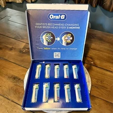 NEW Oral-B - EB254 Floss Action  X Electric Toothbrush Replacement Heads 10 Pack