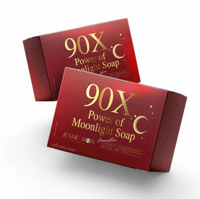 Jennie Moon 90X Moonlight Seife 160g Glow Bar Kojisäure Kollagen & Vitaminreich