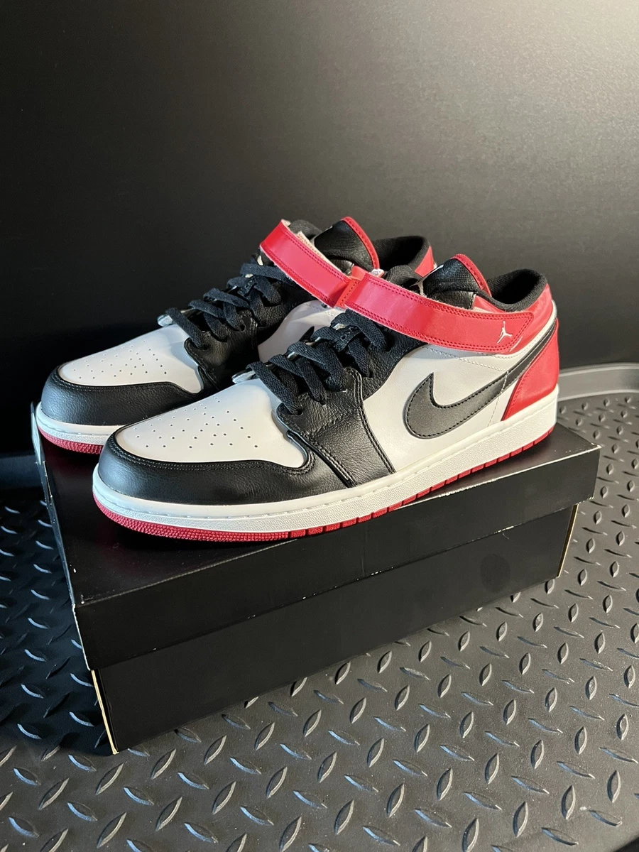 Jordan 1 Strap Low Black Toe Just Listed 2026