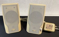 Advent 3.5mm Computer Shelf Speakers S4498 Vintage Retro