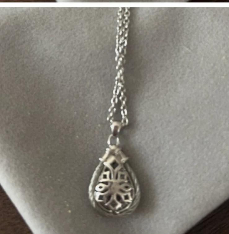 Collar Charriol Diamante Lágrima con Cable Foto 2 de 3