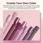 4-Color DIY Nail Dip Powder Kit with Base/Top Coat & Tools - Fast-Drying, No UV