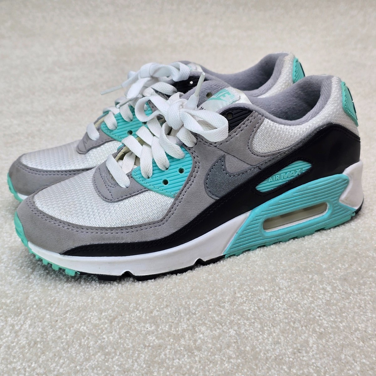 Air Max 90 Hyper Turquoise Mens Size Nike Air Max 90 Turquoise W