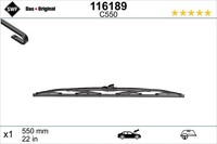 SWF Wischblatt 116189 FüR Saab Ssangyong Passend FüR Subaru Suzuki Toyota VW