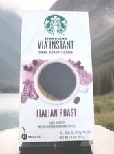 Starbucks Italian Via Instant Coffee - 12 Pac...